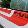 Die beiden Fahrzeug-Insassen wurden ins Klinikum Klagenfurt gebracht