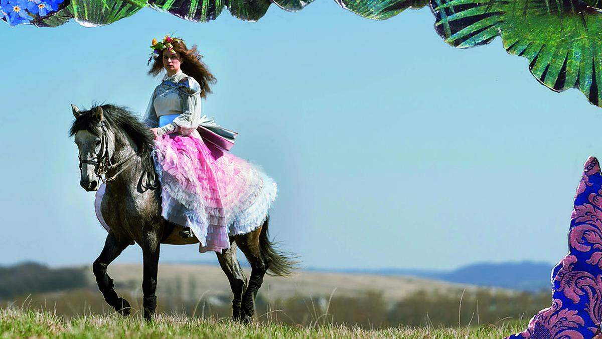 Das Rossballett &quot;La Margarita&quot; wird im Rahmen der ORF Klangwolke in Bild und Ton übertragen