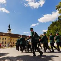 Das Stift Rein bot die prächtige Kulisse