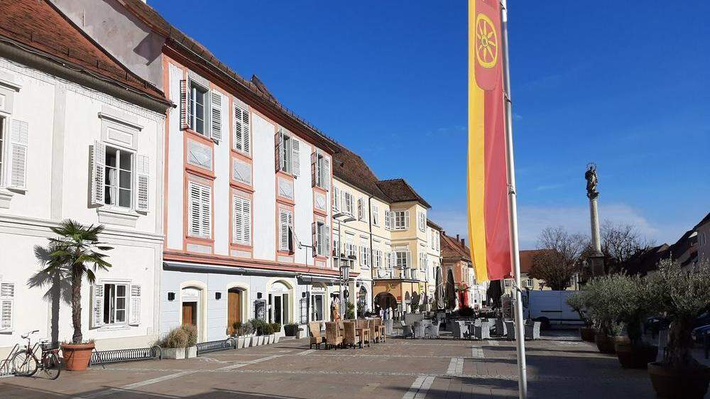 Sujetbild: der Hauptplatz von Bad Radkersburg