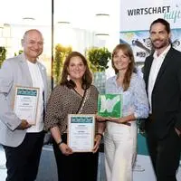 Vertreter der Firma Inspeira bei der Preisverleihung in Wien Ende Mai