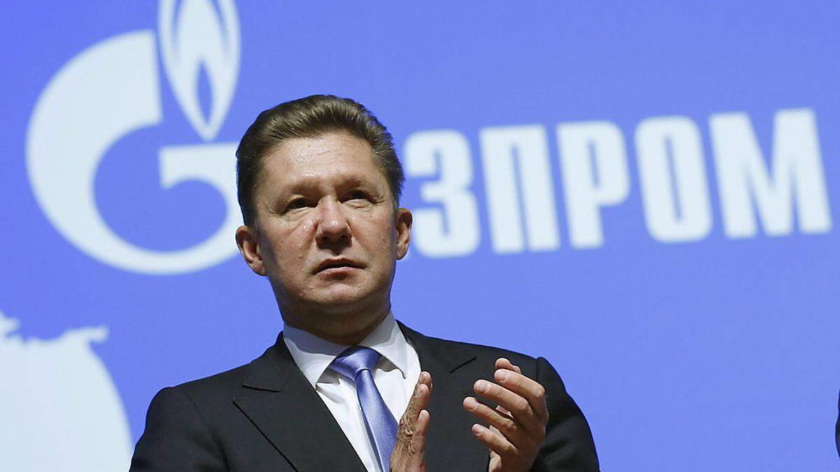 Gazprom-Chef Aleksej Miller