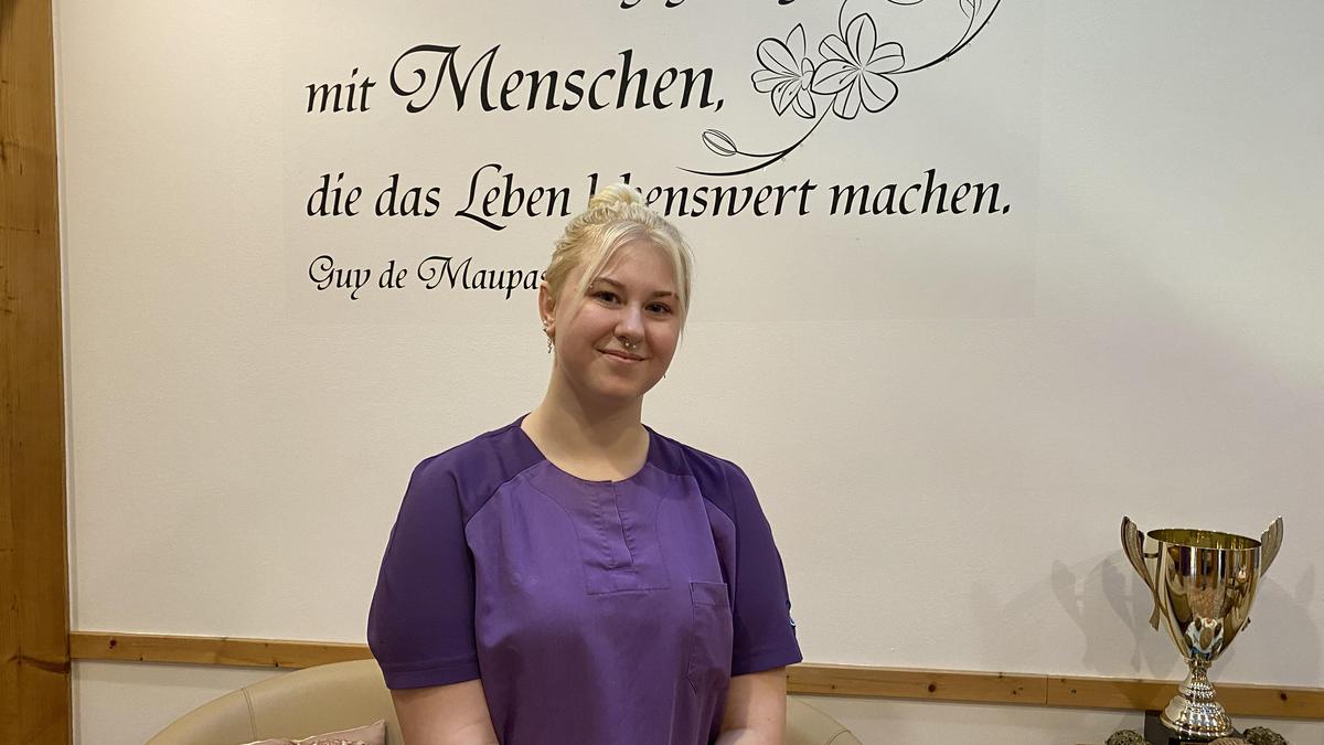 Leonie Feichtinger ist seit dem 4. November im Senecura Sozialzentrum in Feldbach als Lehrling angestellt