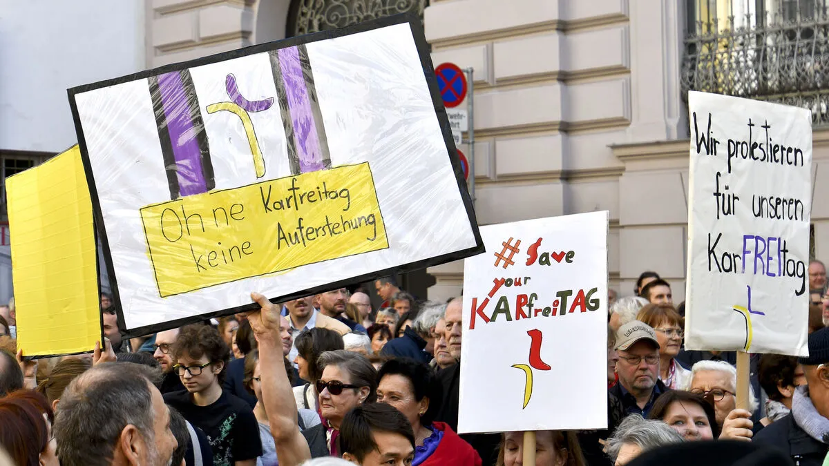 Die Streichung des Feiertags sorgte 2019 für Aufregung