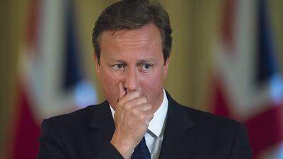 Verschnupft über zu wenig Zugeständnisse der EU: Großbritanniens Premier David Cameron 
