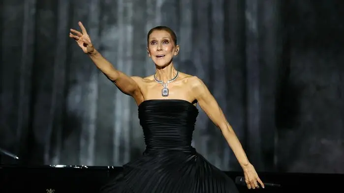 Céline Dion gab in der Plenitude Arena bei Paris ihr Comeback