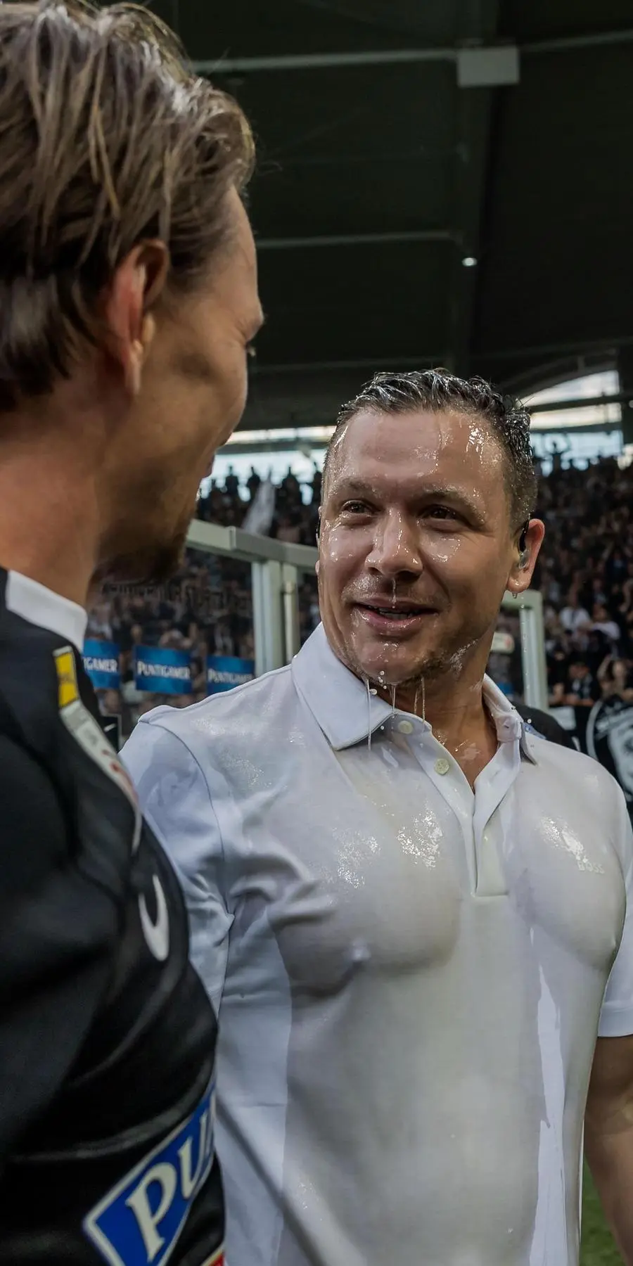 Bierdusche für Marko Stankovic: „Das ist der Nachteil, wenn man bei seinem  Ex-Verein gut ankommt“