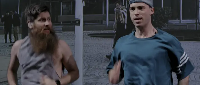 Ross Cowan und Gabel Eiben in „A Perfect Person“
