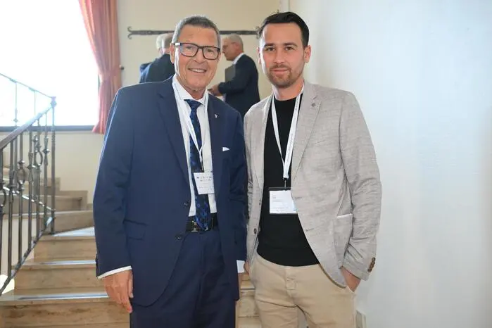 Initiator Alfons Helmel mit Immobilienunternehmer Michael Siller 