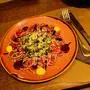 Das Auge isst mit: Carpaccio vom Wild
