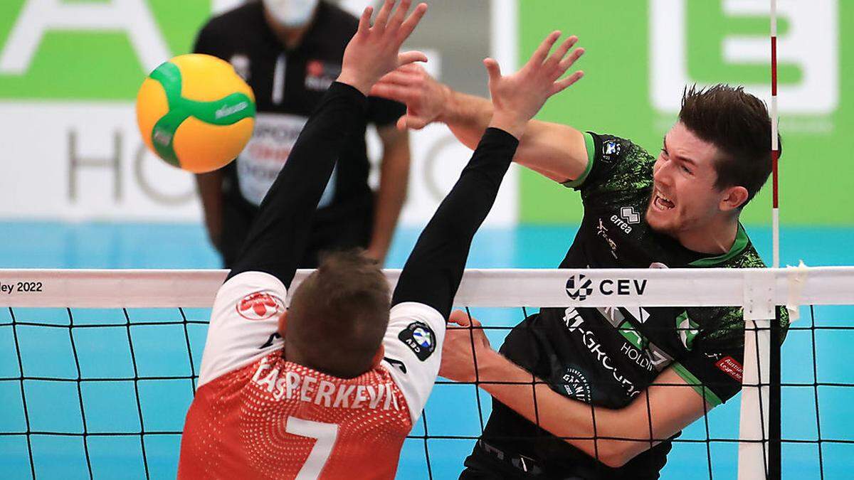 Für Johannes Kratz und den UVC geht es nun im CEV-Cup weiter.