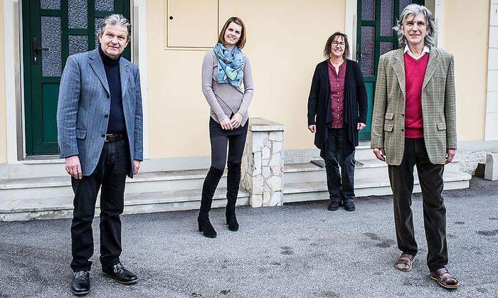 Team des Vermessungsbüro Maletz in Villach, das "Kärntner in Not" seit 2007 unterstützt