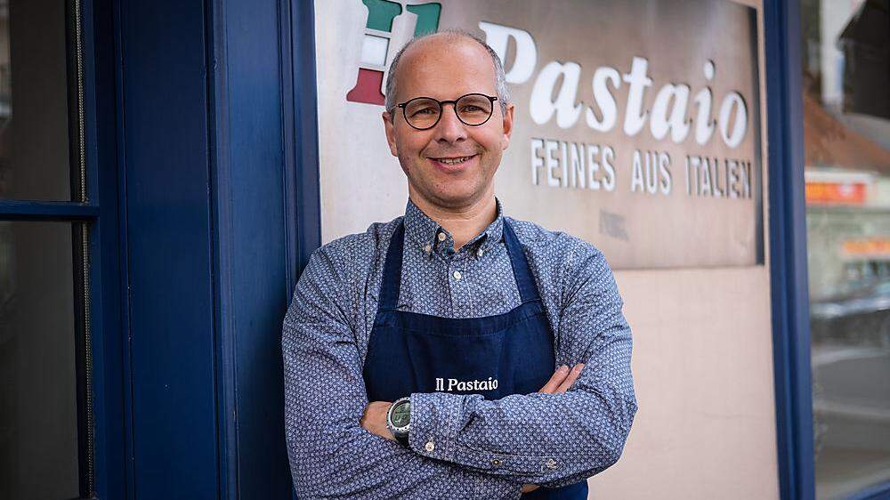 Hast das Il Pastaio am Kaiser-Josef-Platz übernommen: Christian Tersanski