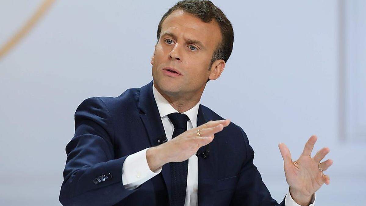 Aus für die Elite-Schule, an der er selbst ausgebildet wurde: Emmanuel Macron