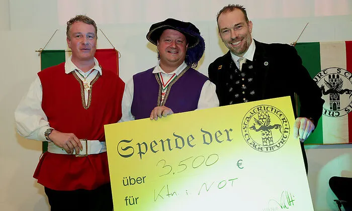 Burggraf Willi Noll und Kanzler Wolfgang Winkelbauer