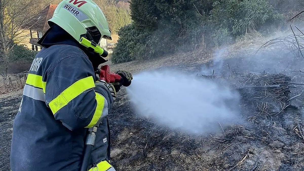 Nach rund einer Stunde war der Einsatz beendet