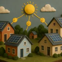 Haushalte können sich über Energiegemeinschaften „vernetzen“