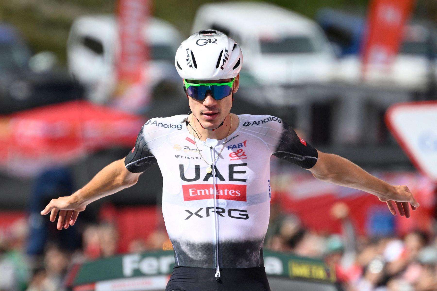 Vuelta a España: Streitfall Juan Ayuso gewinnt die zwölfte Etappe