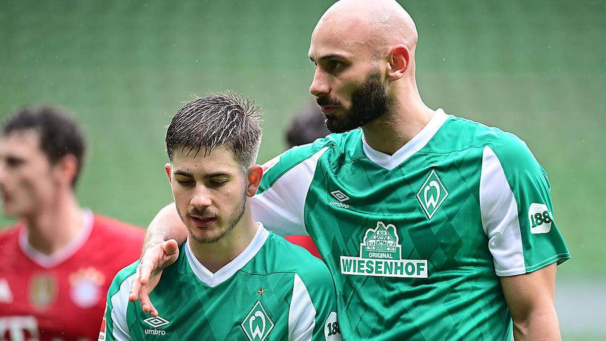 Romano Schmid (li.) muss sich weiterhin auf seine ersten Einsätze im ÖFB-Team gedulden.