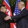 Kim Jong Un und Donald Trump bei ihrem Treffen im Juni 2018