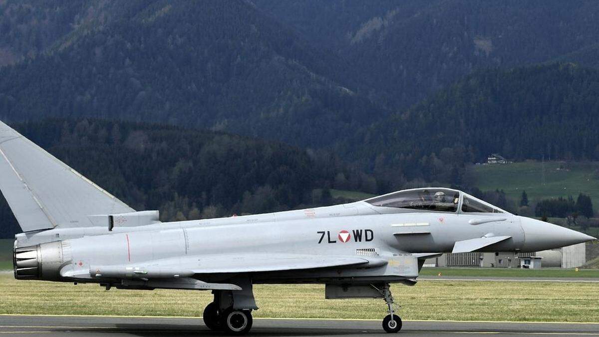 Eurofighter bleiben übers Wochenende am Boden