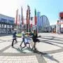Eingangsbereich des Messegeländes in Klagenfurt