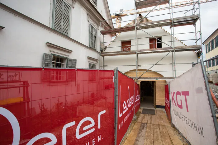 Auch das Kaufhaus Baronigg baut um. Das Geschäft wurde in der Zwischenzeit ins Lager verlegt.