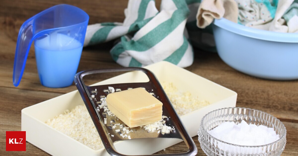 Gute Frage: Wie kann ich flüssiges Waschmittel selber herstellen?