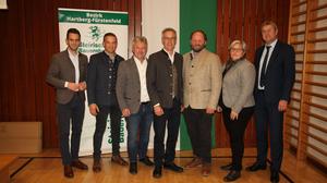 Lukas Schnitzer, Wolfgang Fank, Hubert Lang, Georg Strasser, Herbert Lebitsch, Michaela Mauerhofer und Franz Tonner