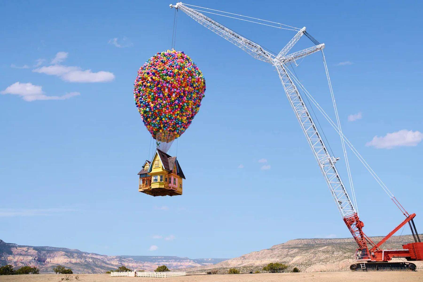 Einzigartige Unterkünfte : Fliegendes Haus aus Film „Oben“ auf Airbnb