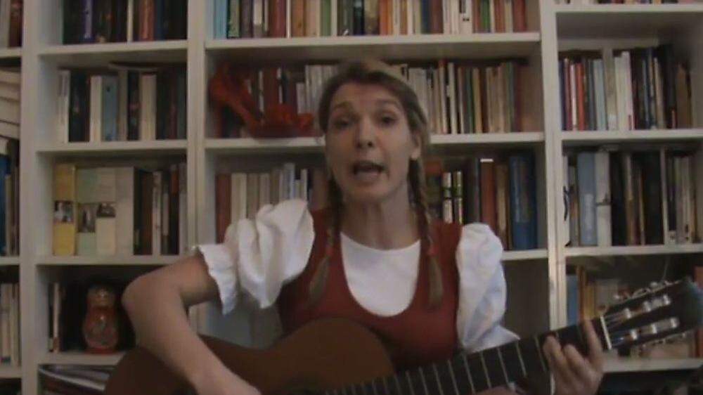 Maria Stern im Video aus dem Jahr 2012