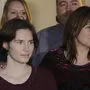 Amanda Knox mit ihrer Mutte Edda Mellas