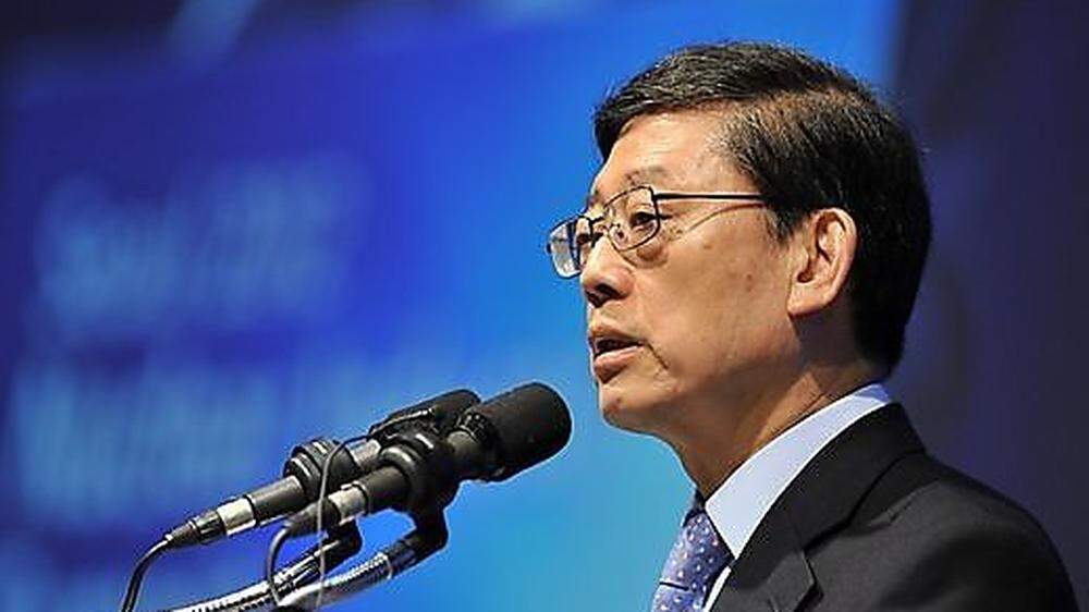 Der südkoreanische Ex-Ministerpräsident Kim Hwang-sik 