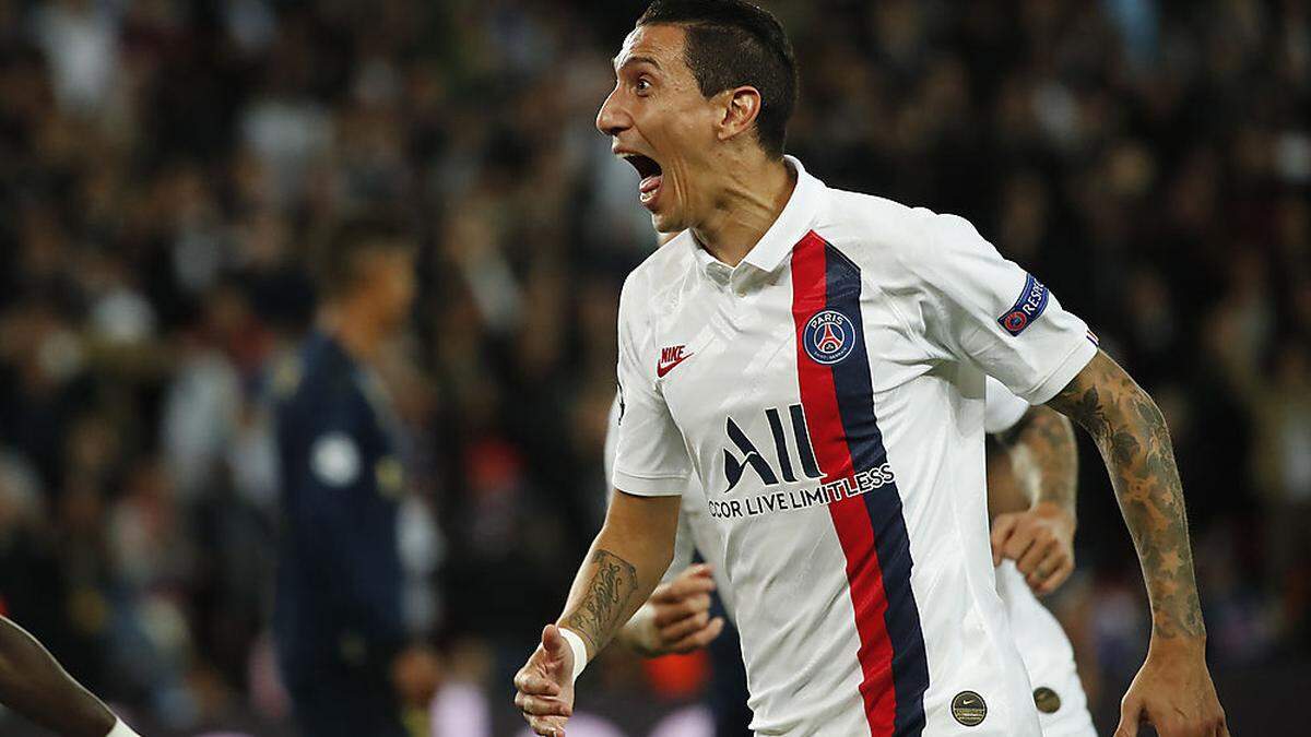 Angel Di Maria traf für Paris SG gleich doppelt