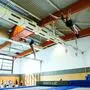 Trampolinspringen in der ASKÖ-Halle in Eggenberg