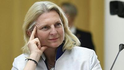 Ex-Außenministerin Karin Kneissl