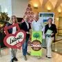 Von links: Barbara Draxler von "Leibnitz lädt ein!", Michael Schumacher, Bürgermeister von Leibnitz, Chocolatier Josef Zotter und Astrid Holler, Stadtentwicklung Leibnitz