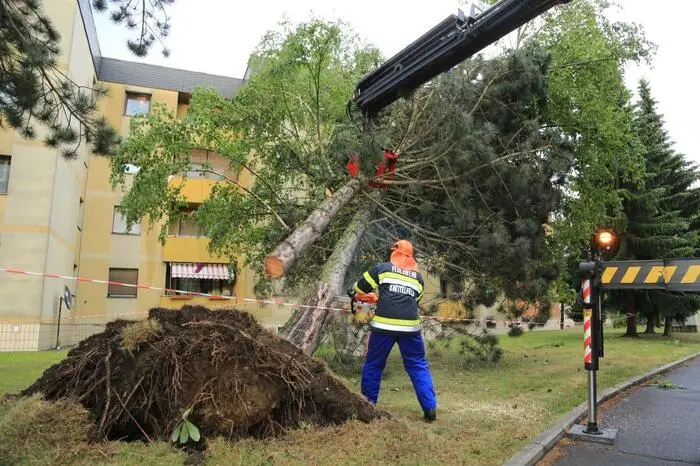 140 Feuerwehrmänner aus dem Feuerwehrbereich Knittelfeld standen am Freitag ebenfalls im Einsatz.