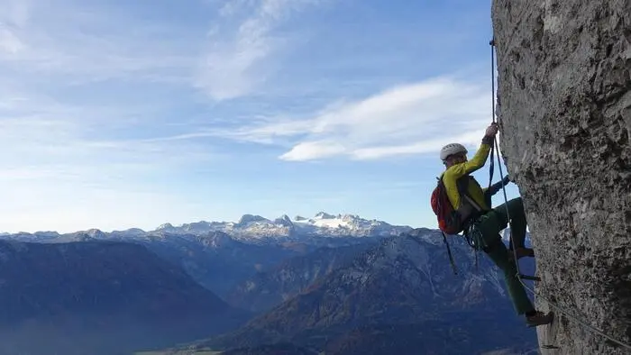 Der Sisi-Klettersteig am Loser gilt als einer der beliebtesten in der Steiermark