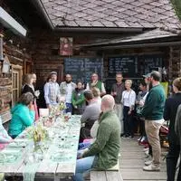 Bio-Genussabend auf der Alm: Produzenten und Gäste kamen ins Gespräch