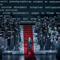 Der österreichische Tenor Andras Schager als Rienzi