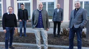 Vorsitzender Oliver Felber, Finanzreferent Erhard Pretterhofer, Geschäftsführer Stefan Schindler, interimistischer Geschäftsführer Josef Hirt,  Vorsitzender-Stellvertreter Hermann Retter