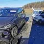 Bei dem Unfall kamen beide Lenker mit dem Schrecken davon