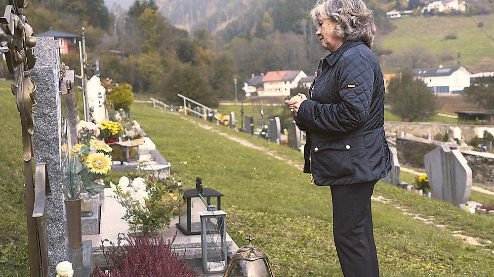 Birgit Struck ließ ihren Sohn in Guttaring beerdigen