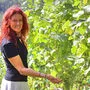 Gabriele Sudy vom Weingut "Lenzbauer.Wine" freut sich über seine "geniale" Lese