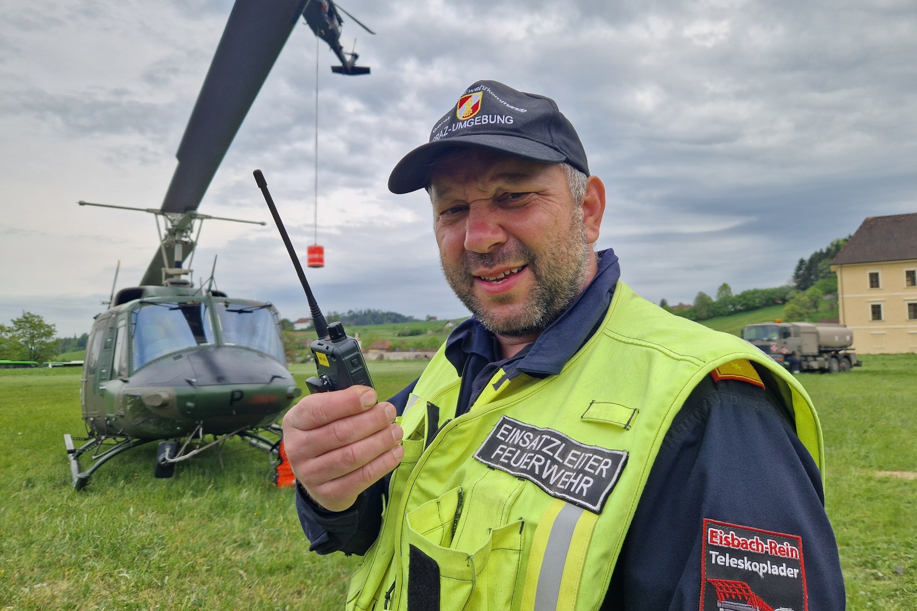 Waldbrand-Einsatzleiter: „Kämpfen gegen Feind, den wir nicht sehen“