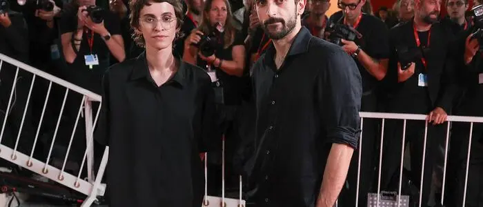 Rachel Szor und Yuval Abraham präsentierten am Lido ihren Film „Naza“, die Doku gilt als Topfavorit