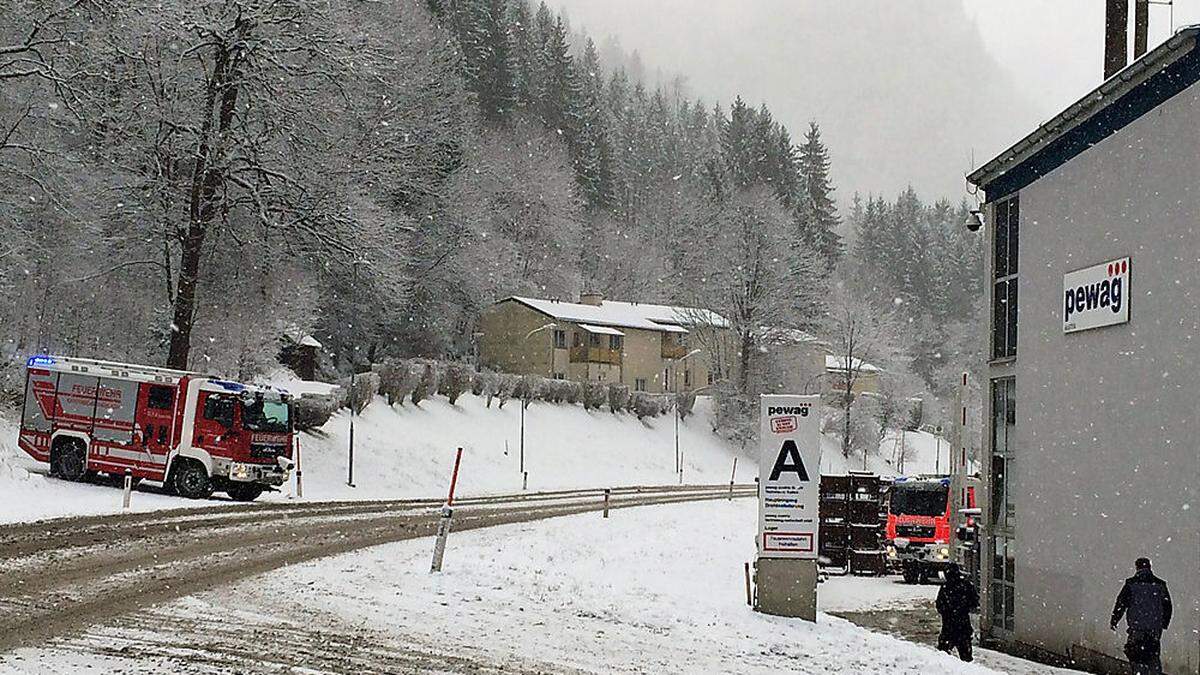 Die Stadtfeuerwehr Kapfenberg hatte den Brand rasch unter Kontrolle