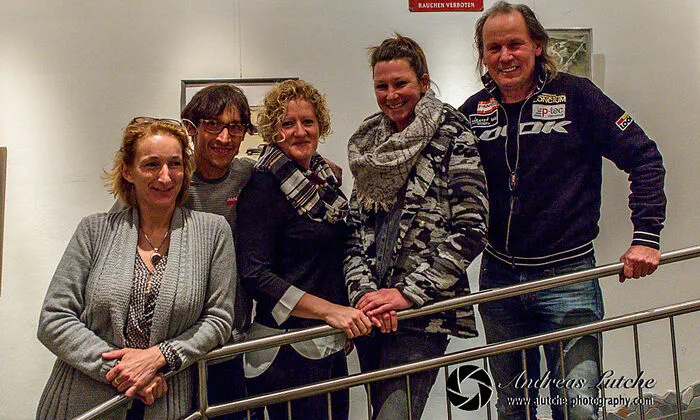 Hausherrin Christine Engl, Michi Kurz, Sonderpädagogin Dagmar Köstl-Millechner, Kindergartenleiterin Martina Ebner und Wolfgang Dabernig