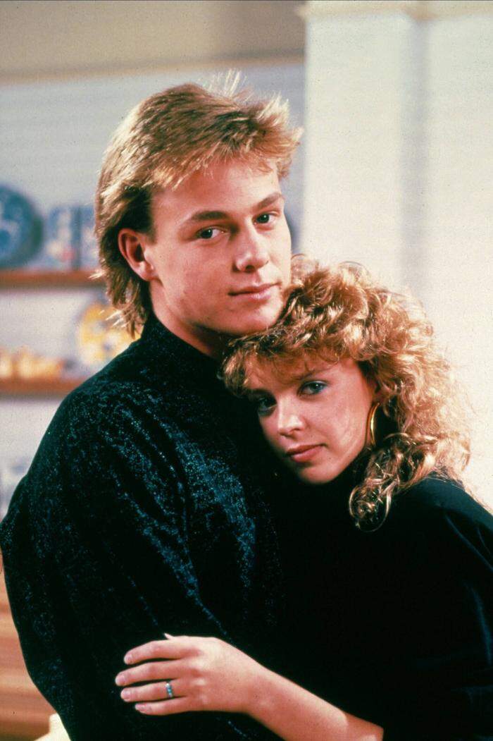 Jason Donovan & Kylie Minogue Characters: Scott Robinson, Charlene Mitchell Television: Neighbours (1985) 